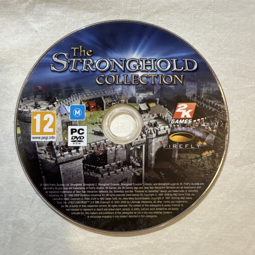 The Stronghold Collection (PC, 2009) Disc Only